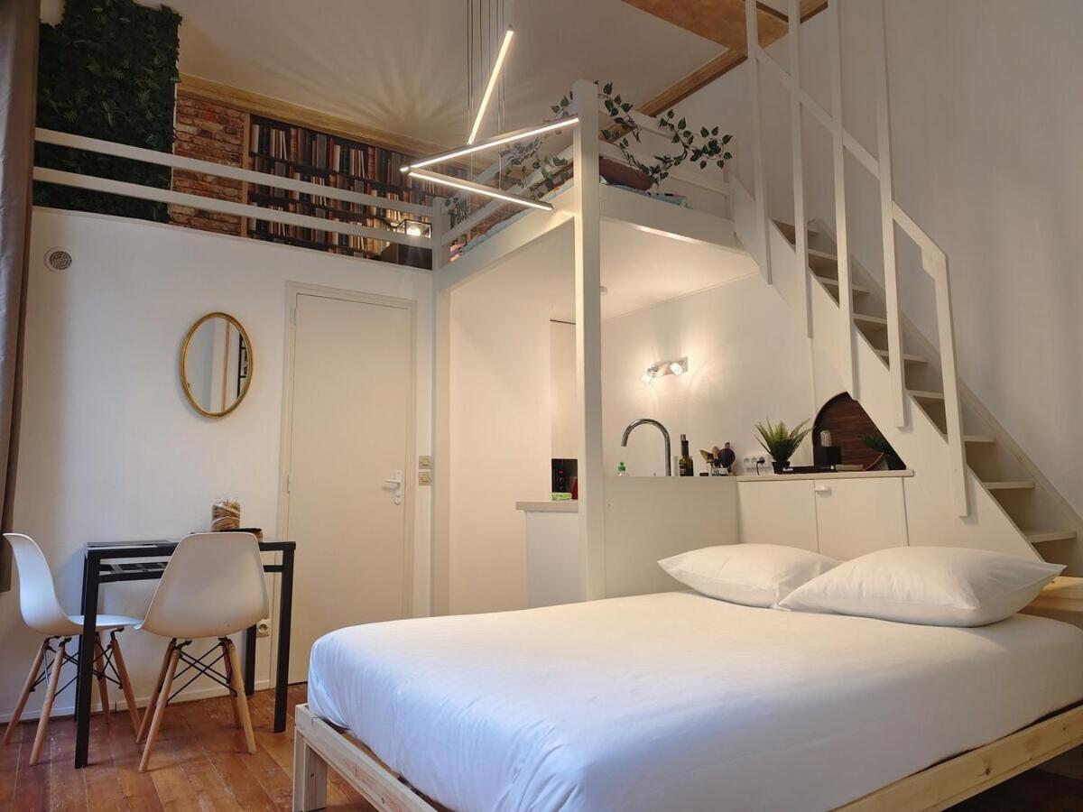 Studio Lumineux Et Fleuri Idealement Situe Apartamento Caen Exterior foto